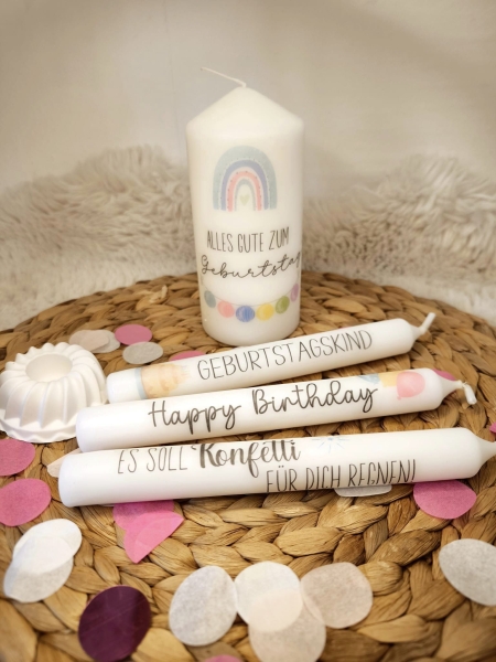 Happy Birthday - Kerzentattoo
